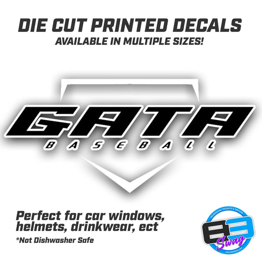 GATA Baseball Vinyl Decal (Multiple Sizes) - 83Swag