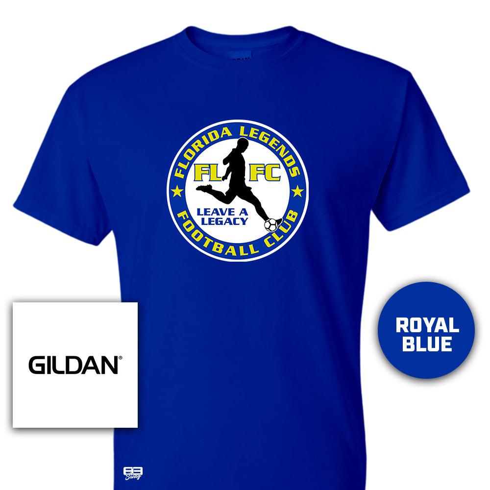 Gildan Youth & Adult 5.5 oz, 50-50 T-Shirt - Florida Legends FC - 83Swag