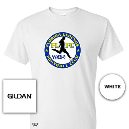 Gildan Youth & Adult 5.5 oz, 50-50 T-Shirt - Florida Legends FC - 83Swag