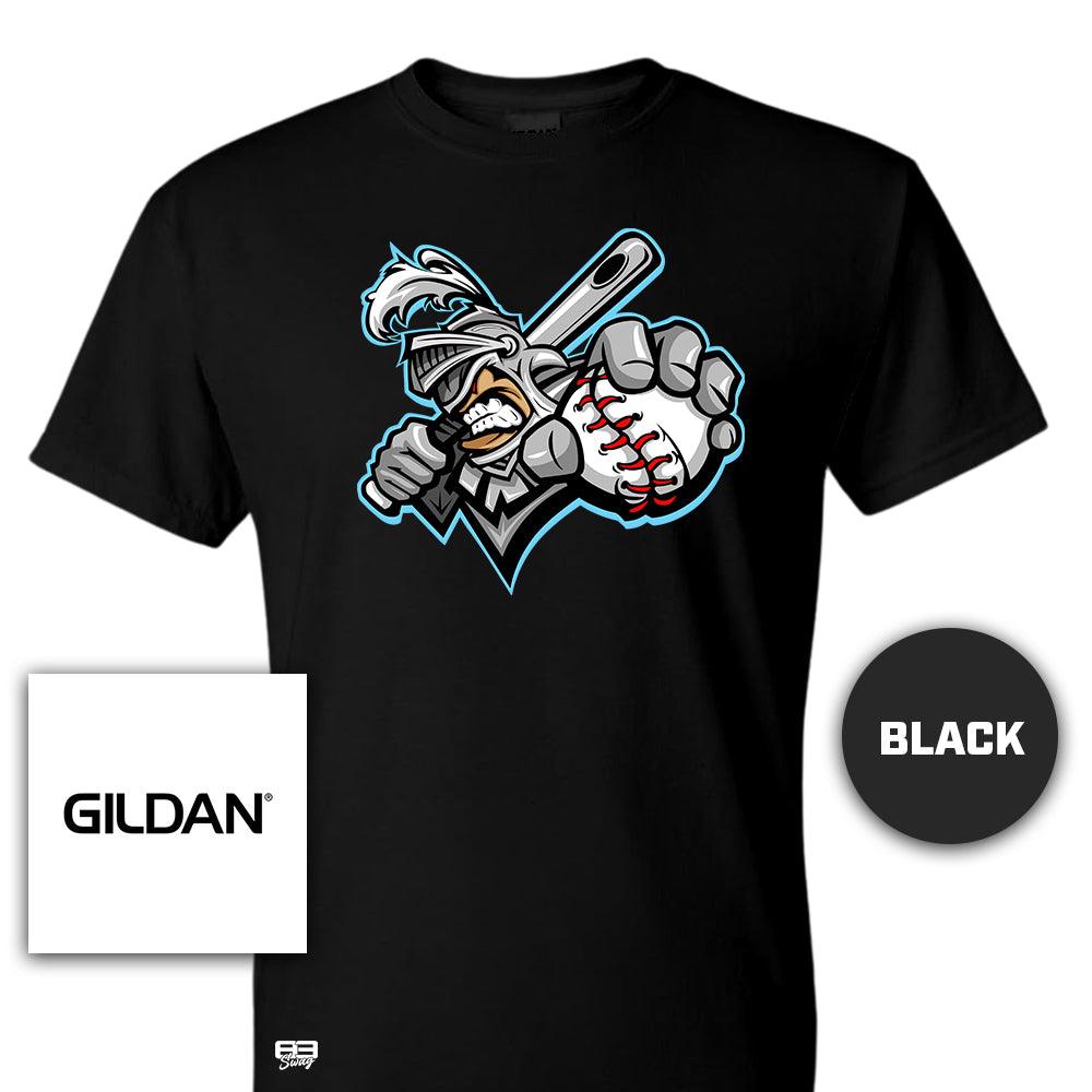 Gildan Youth & Adult 5.5 oz, 50-50 T-Shirt - Knights Baseball 2024 FALL EDITION - 83Swag