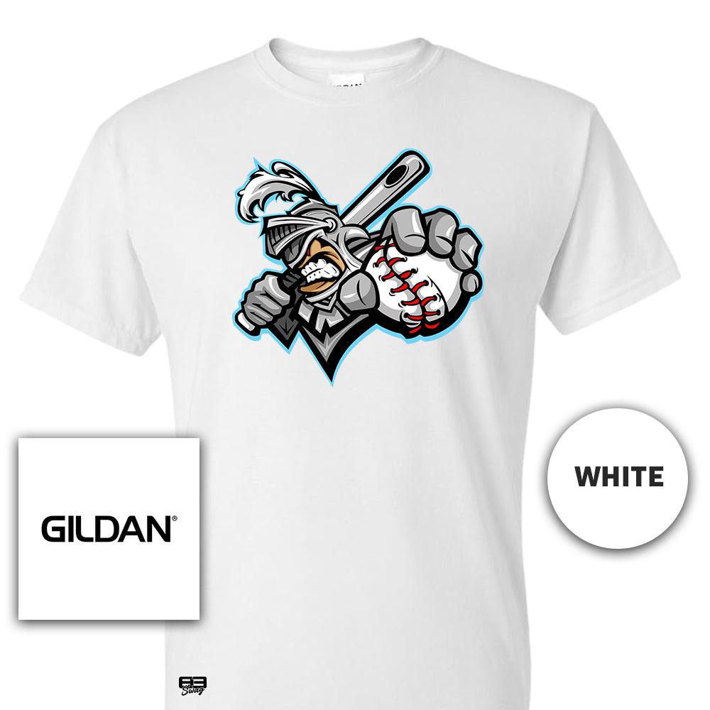 Gildan Youth & Adult 5.5 oz, 50-50 T-Shirt - Knights Baseball 2024 FALL EDITION - 83Swag