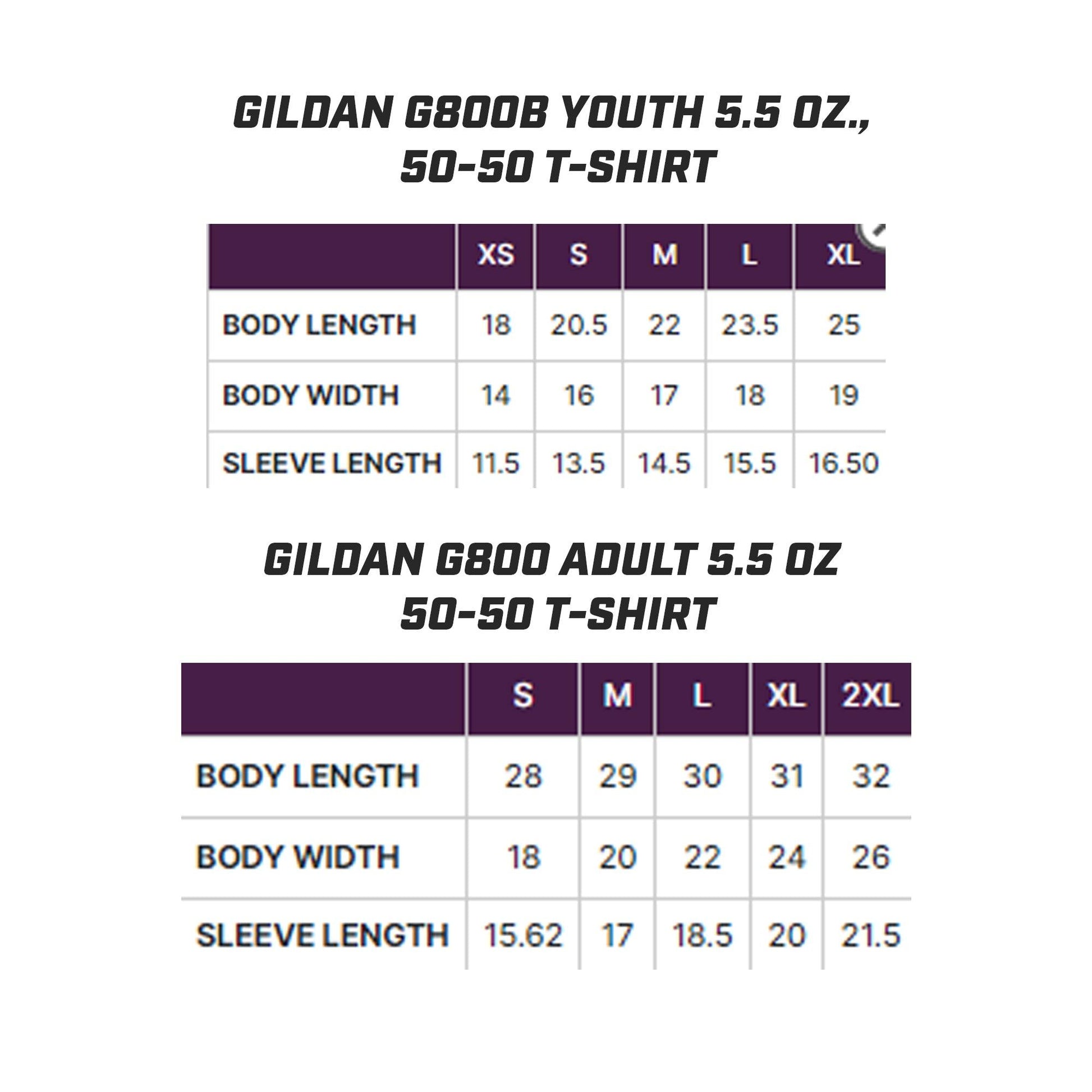 Gildan Youth & Adult 5.5 oz, 50-50 T-Shirt - Knights Baseball 2024 FALL EDITION - 83Swag