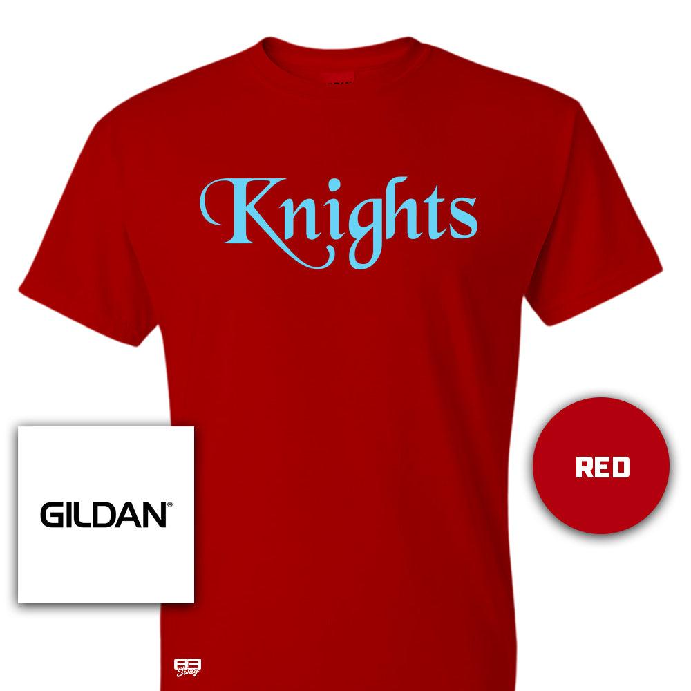 Gildan Youth & Adult 5.5 oz, 50-50 T-Shirt - Knights Baseball 2024 FALL EDITION V2 - 83Swag