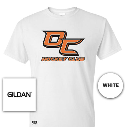 Gildan Youth & Adult 5.5 oz, 50-50 T-Shirt - Orange County Hockey Club - 83Swag