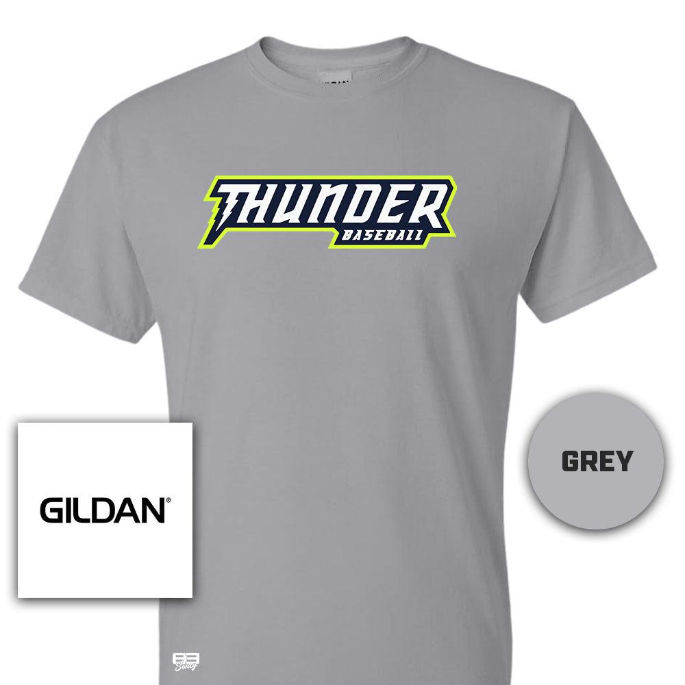 Gildan Youth & Adult 5.5 oz, 50-50 T-Shirt - Ponte Vedra Thunder Baseball - 83Swag