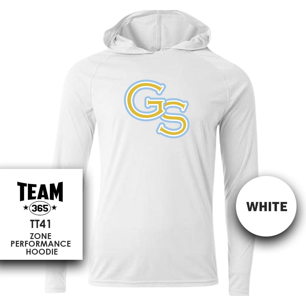 Golden Spikes Baseball V1 - Lightweight Performance Hoodie - MULTIPLE COLORS - 83Swag