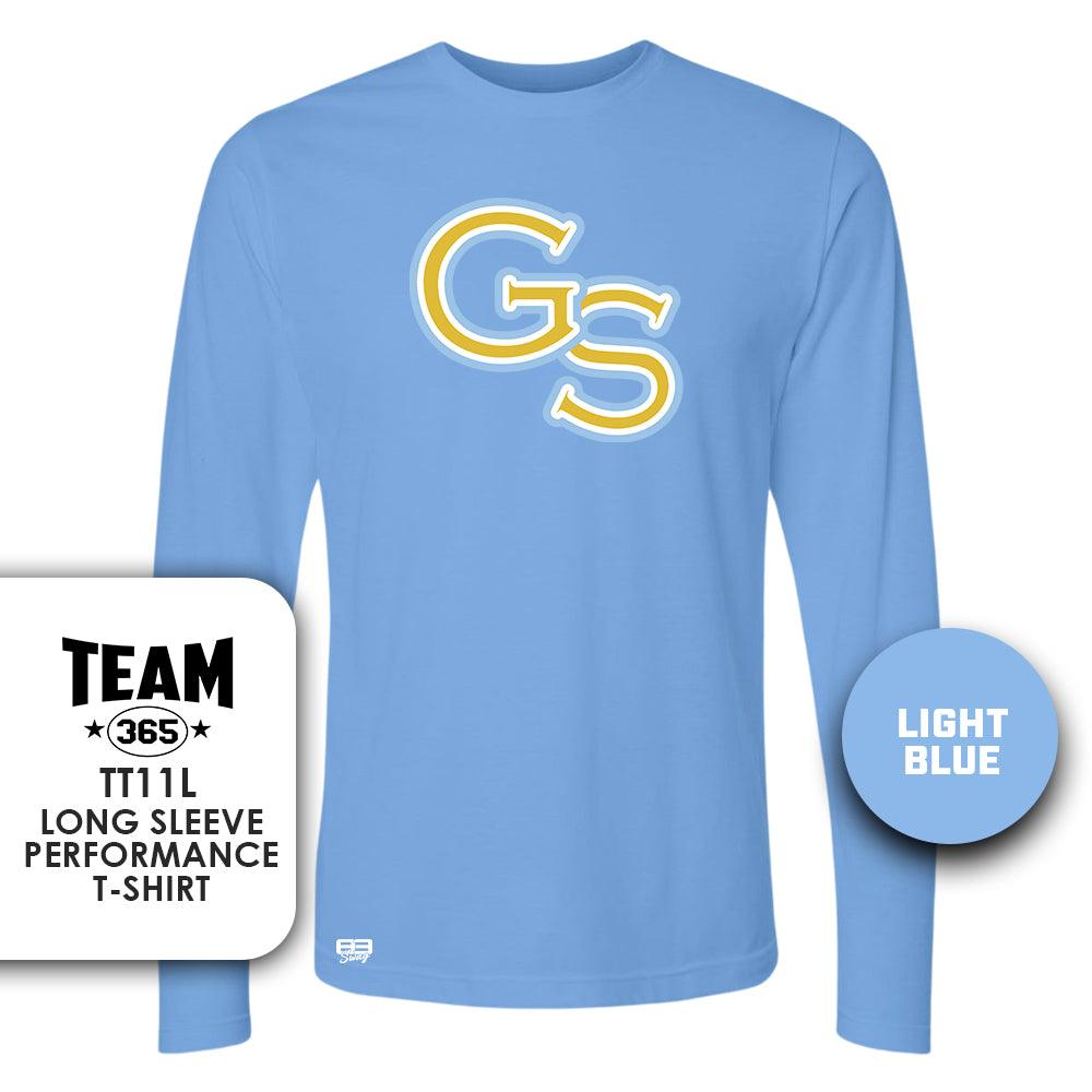 Golden Spikes Baseball V1 - Lightweight Performance Long Sleeve - MULTIPLE COLORS - 83Swag