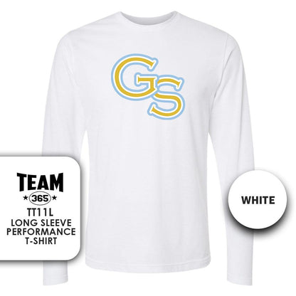 Golden Spikes Baseball V1 - Lightweight Performance Long Sleeve - MULTIPLE COLORS - 83Swag