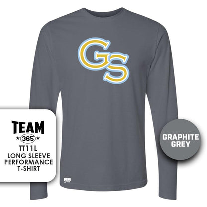 Golden Spikes Baseball V1 - Lightweight Performance Long Sleeve - MULTIPLE COLORS - 83Swag