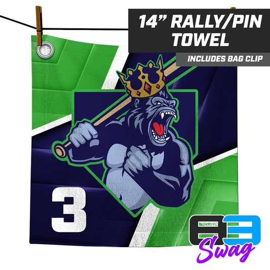 Gorilla Kings 2024 Edition - 14"x14" Rally Towel - 83Swag