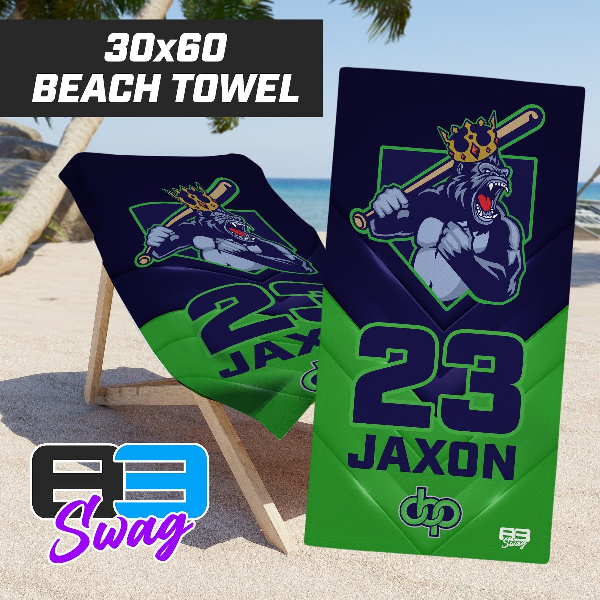 Gorilla Kings 2024 Edition - 30"x60" Beach Towel - 83Swag