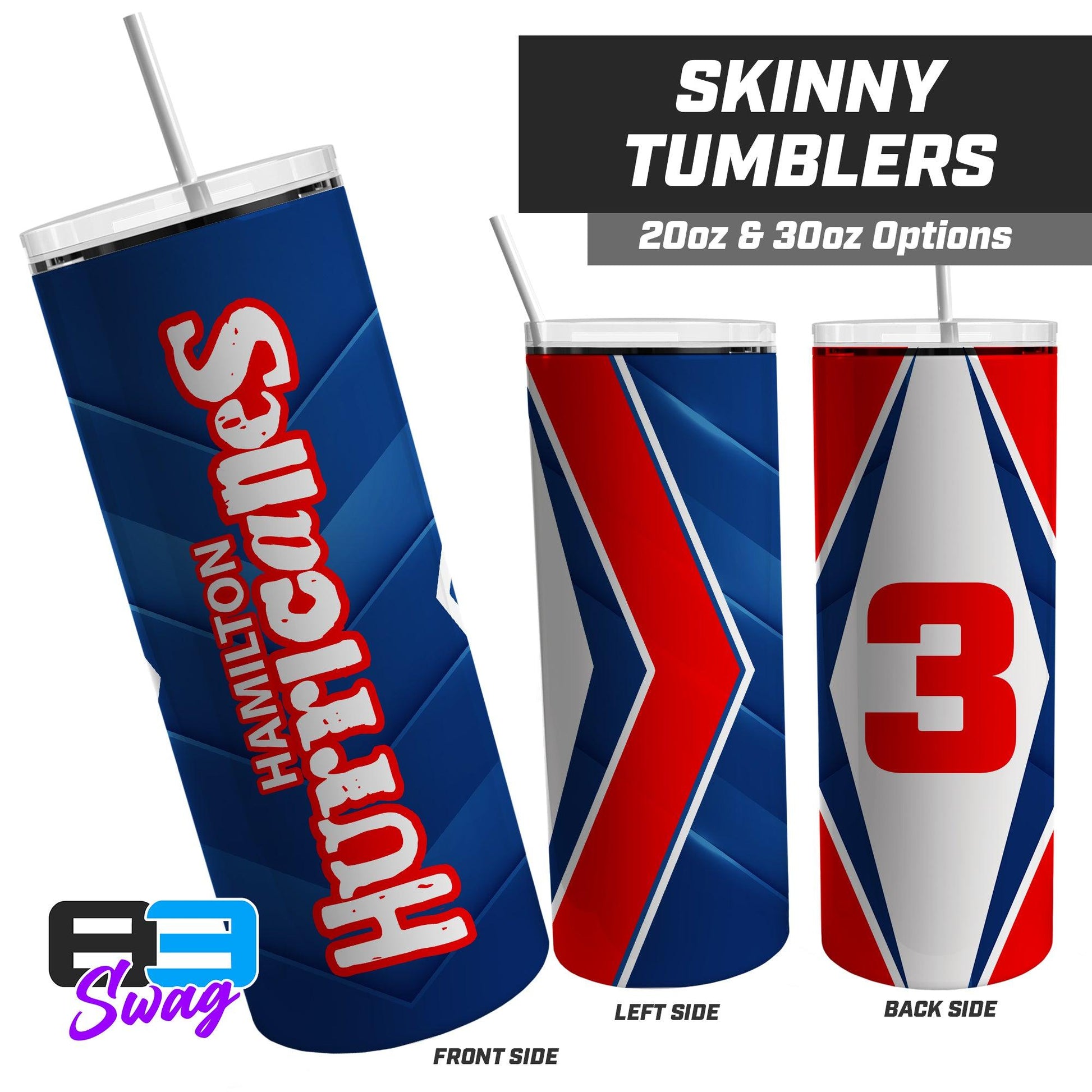 Hamilton Hurricanes 2024 Edition - 20oz & 30oz Skinny Tumbler - 83Swag