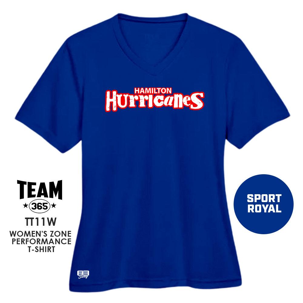 Hamilton Hurricanes 2024 EDITION - Cool & Dry Performance Women's Shirt - MULTIPLE COLORS AVAILABLE - 83Swag