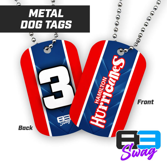 Hamilton Hurricanes 2024 Edition - Double Sided Dog Tags - Includes Chain - 83Swag