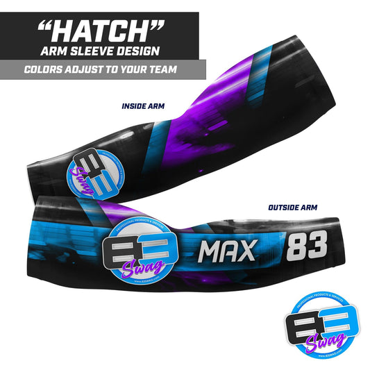 HATCH Design - Custom Arm Sleeve - Supply Your Team Logo & Colors! - 83Swag