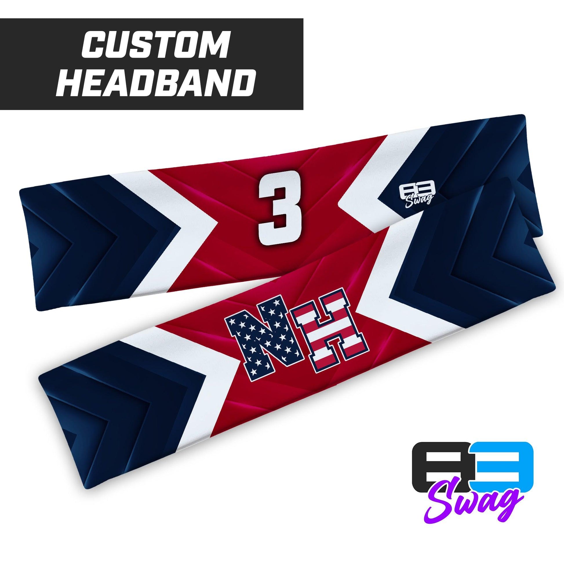 Headband - North Hunterdon Baseball - 83Swag