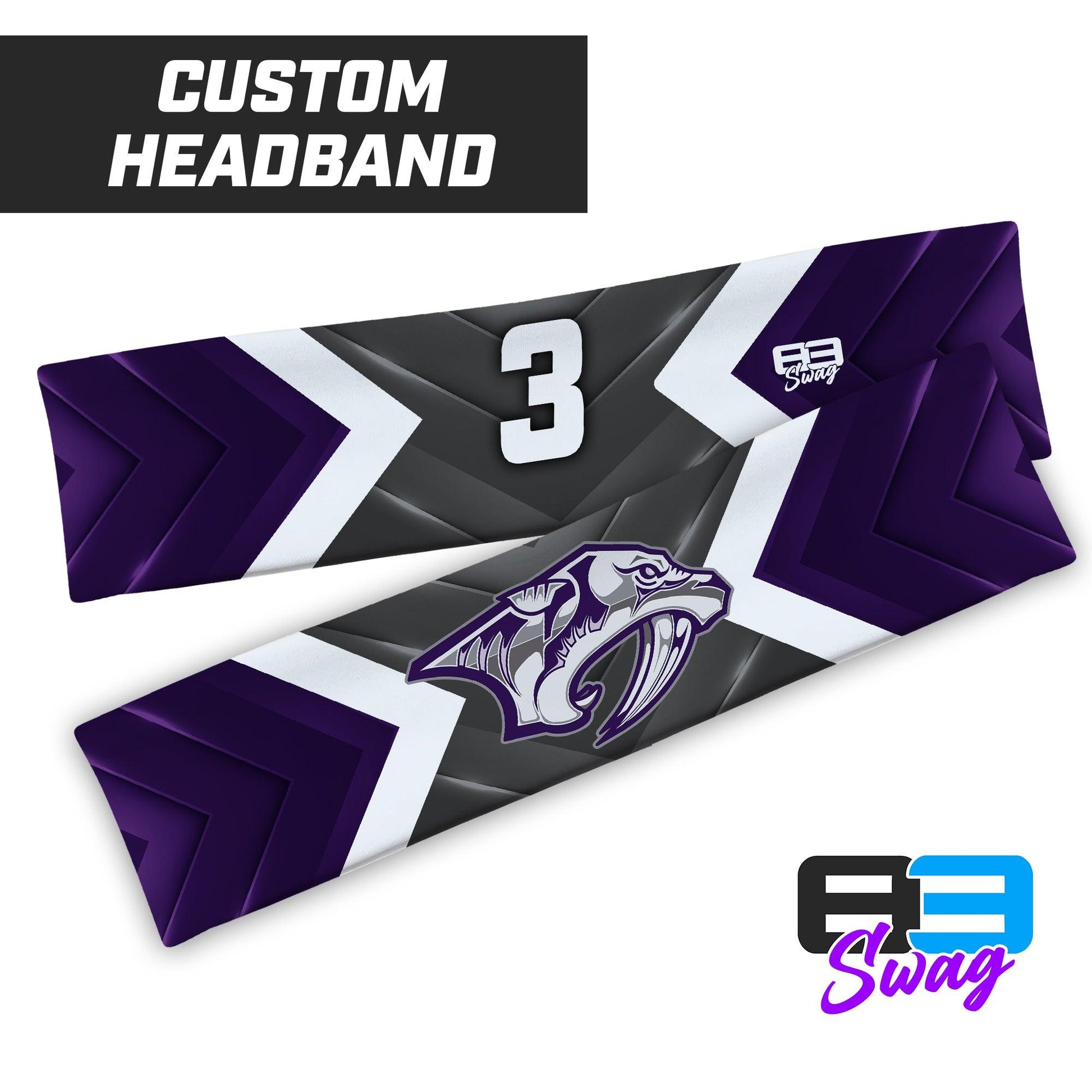 Headband - Predators Football - 83Swag