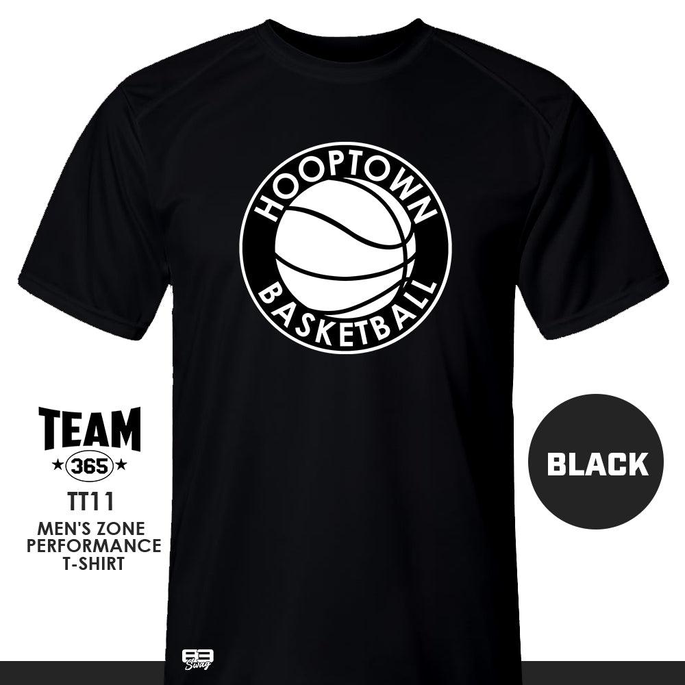 Hoop Town Basketball - Crew - Performance T-Shirt - MULTIPLE COLORS AVAILABLE - 83Swag