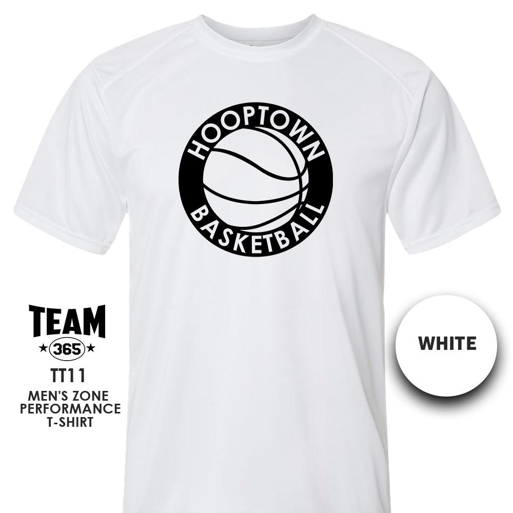 Hoop Town Basketball - Crew - Performance T-Shirt - MULTIPLE COLORS AVAILABLE - 83Swag