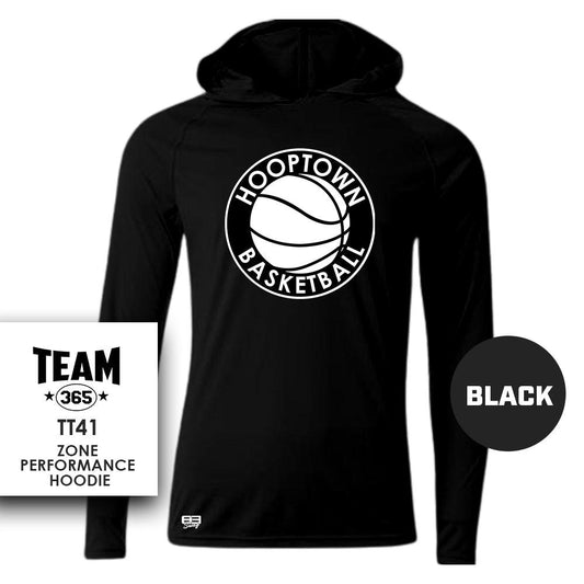 Hoop Town Basketball - Lightweight Performance Hoodie - MULTIPLE COLORS - 83Swag