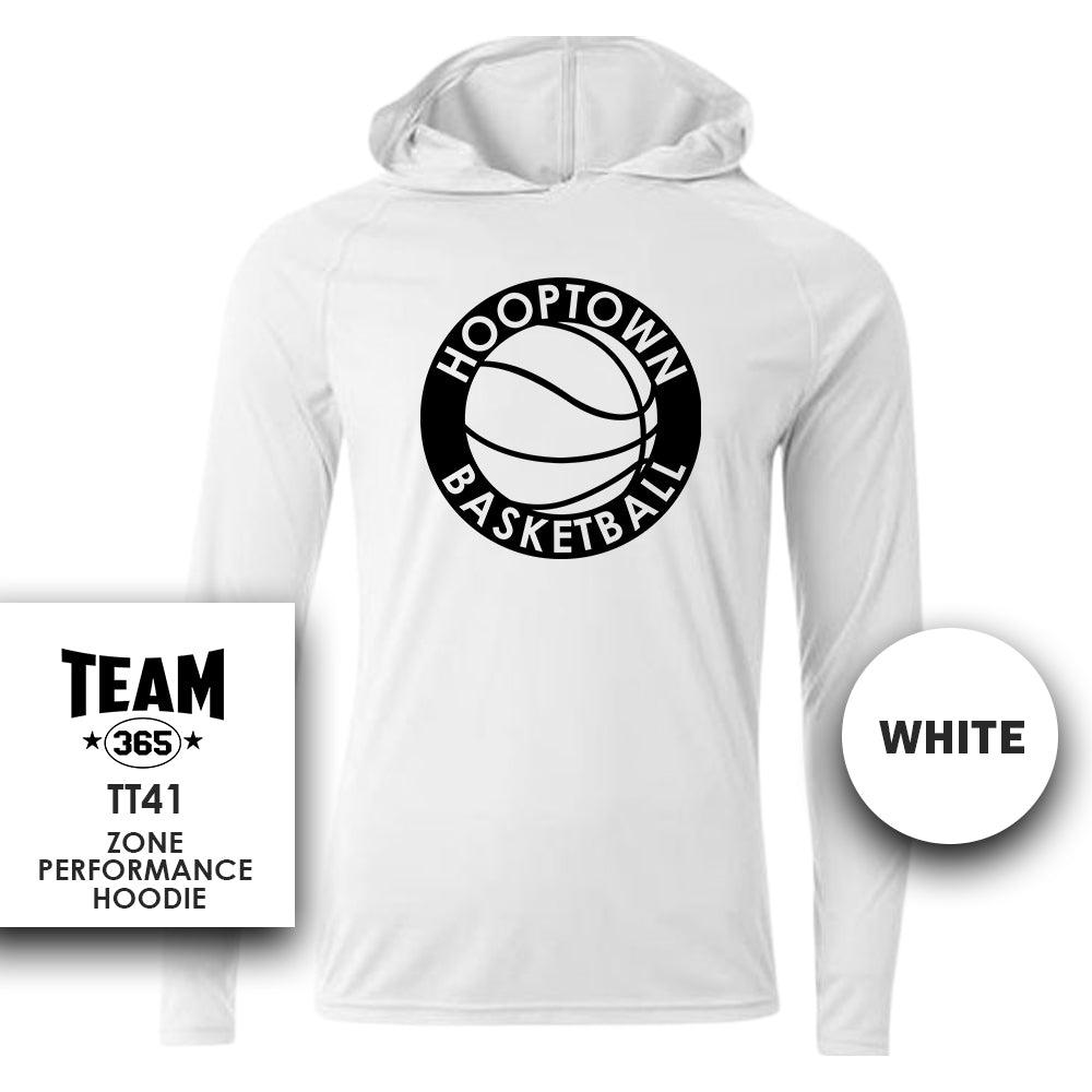 Hoop Town Basketball - Lightweight Performance Hoodie - MULTIPLE COLORS - 83Swag