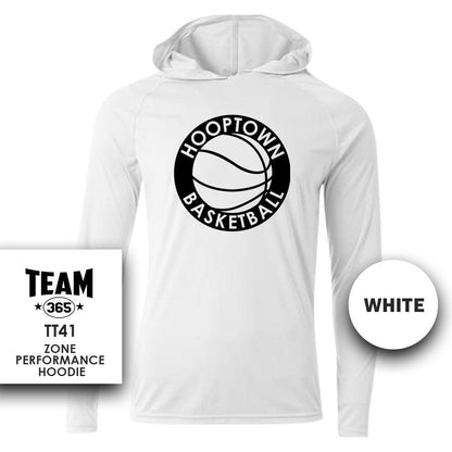 Hoop Town Basketball - Lightweight Performance Hoodie - MULTIPLE COLORS - 83Swag