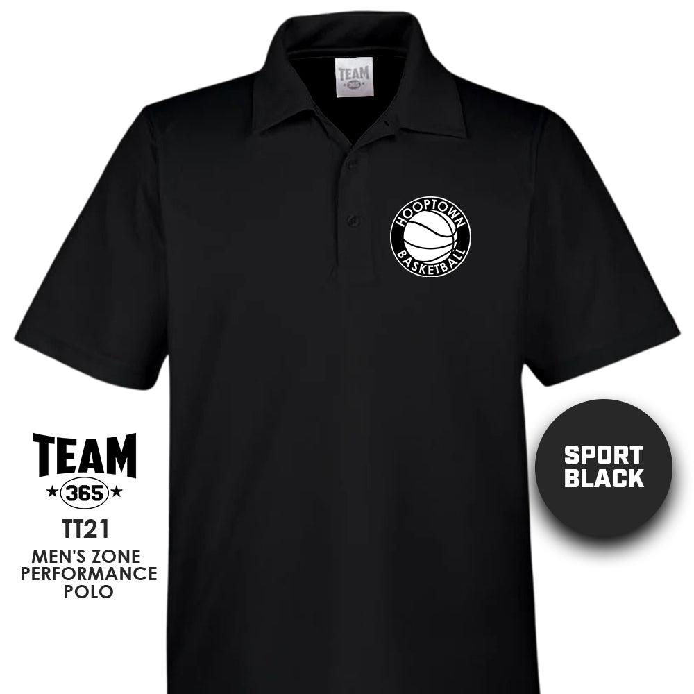 Hoop Town Basketball - Men's Command Snag Protection Polo - MULTIPLE COLORS - 83Swag