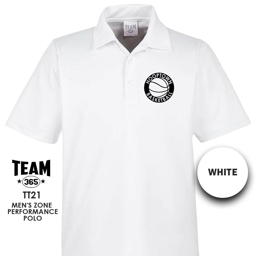 Hoop Town Basketball - Men's Command Snag Protection Polo - MULTIPLE COLORS - 83Swag