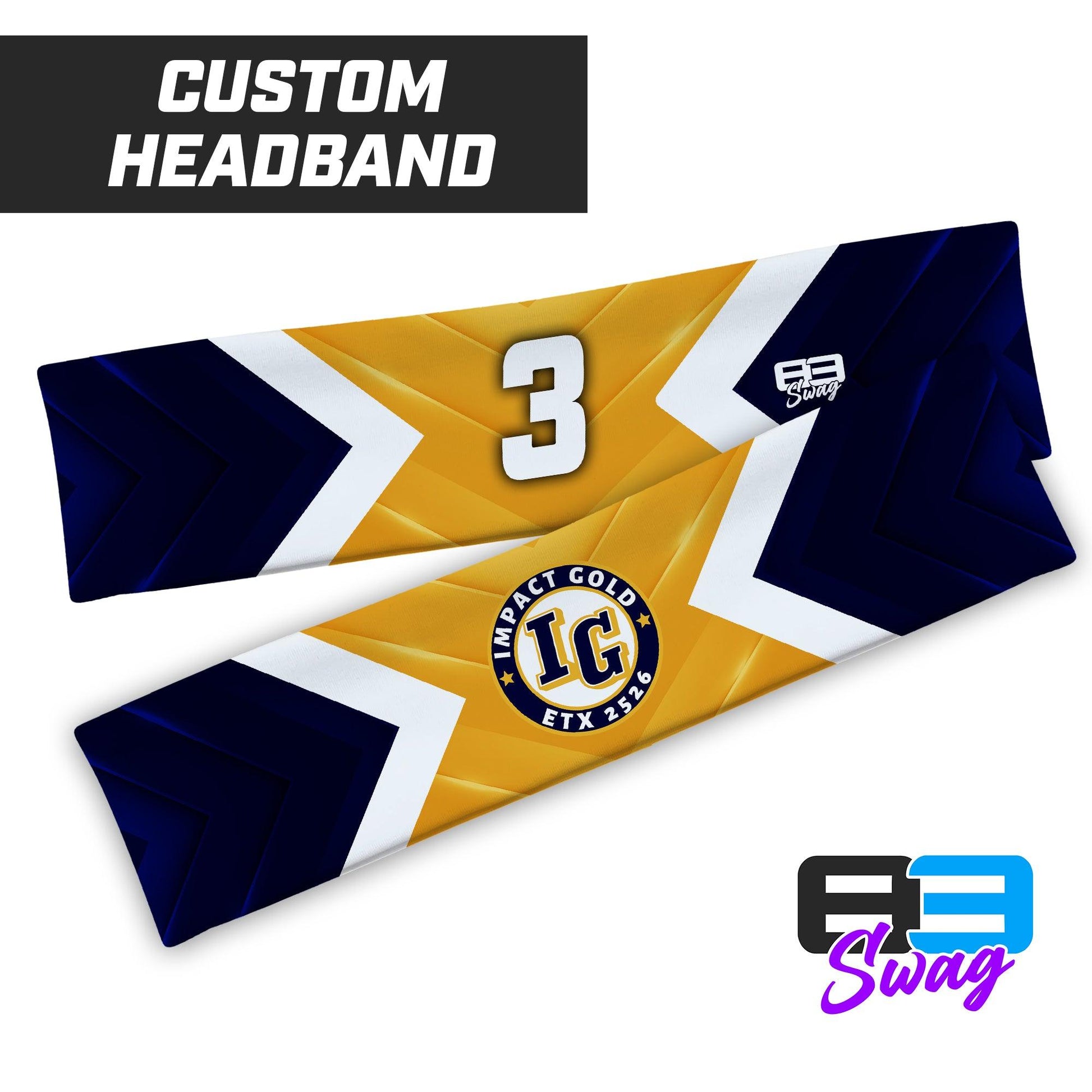 Impact Gold ETX 2526 - Headband - 83Swag