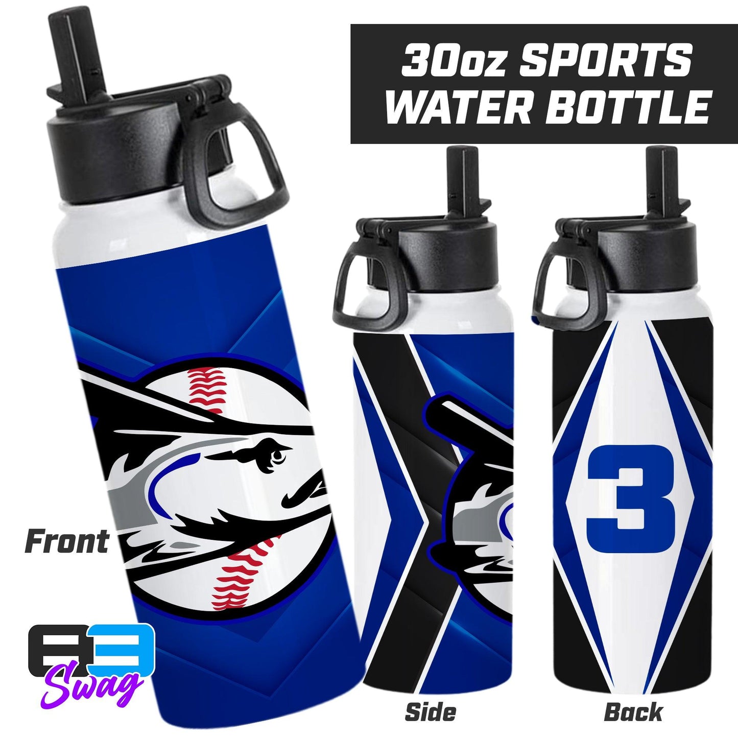 Jax Beach Baseball - CUDA Version - 30oz Sports Tumbler - 83Swag