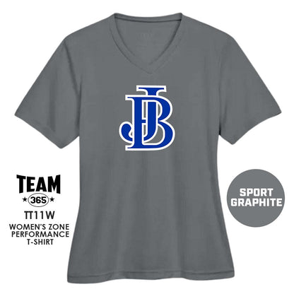 Jax Beach Baseball - JB VERSION - Cool & Dry Performance Women's Shirt - MULTIPLE COLORS AVAILABLE - 83Swag