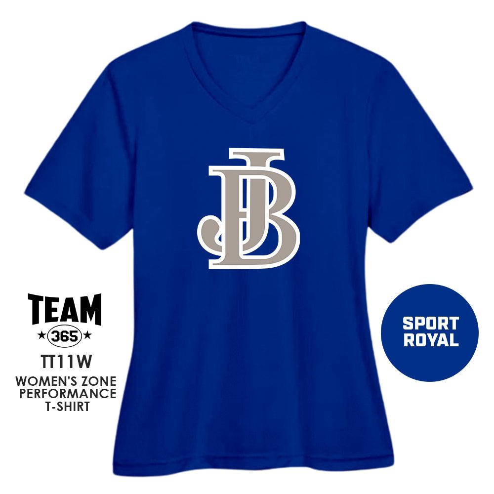 Jax Beach Baseball - JB VERSION - Cool & Dry Performance Women's Shirt - MULTIPLE COLORS AVAILABLE - 83Swag