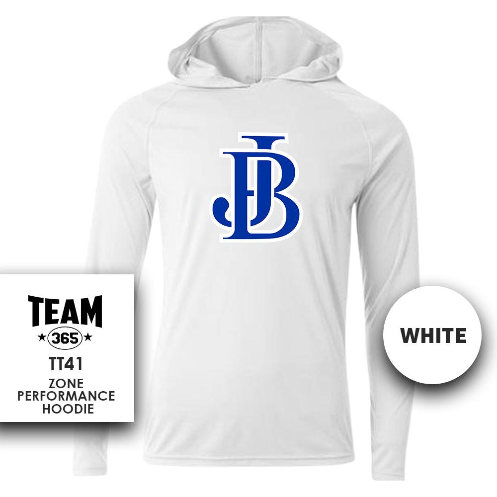 Jax Beach Baseball - JB VERSION - Lightweight Performance Hoodie - MULTIPLE COLORS - 83Swag