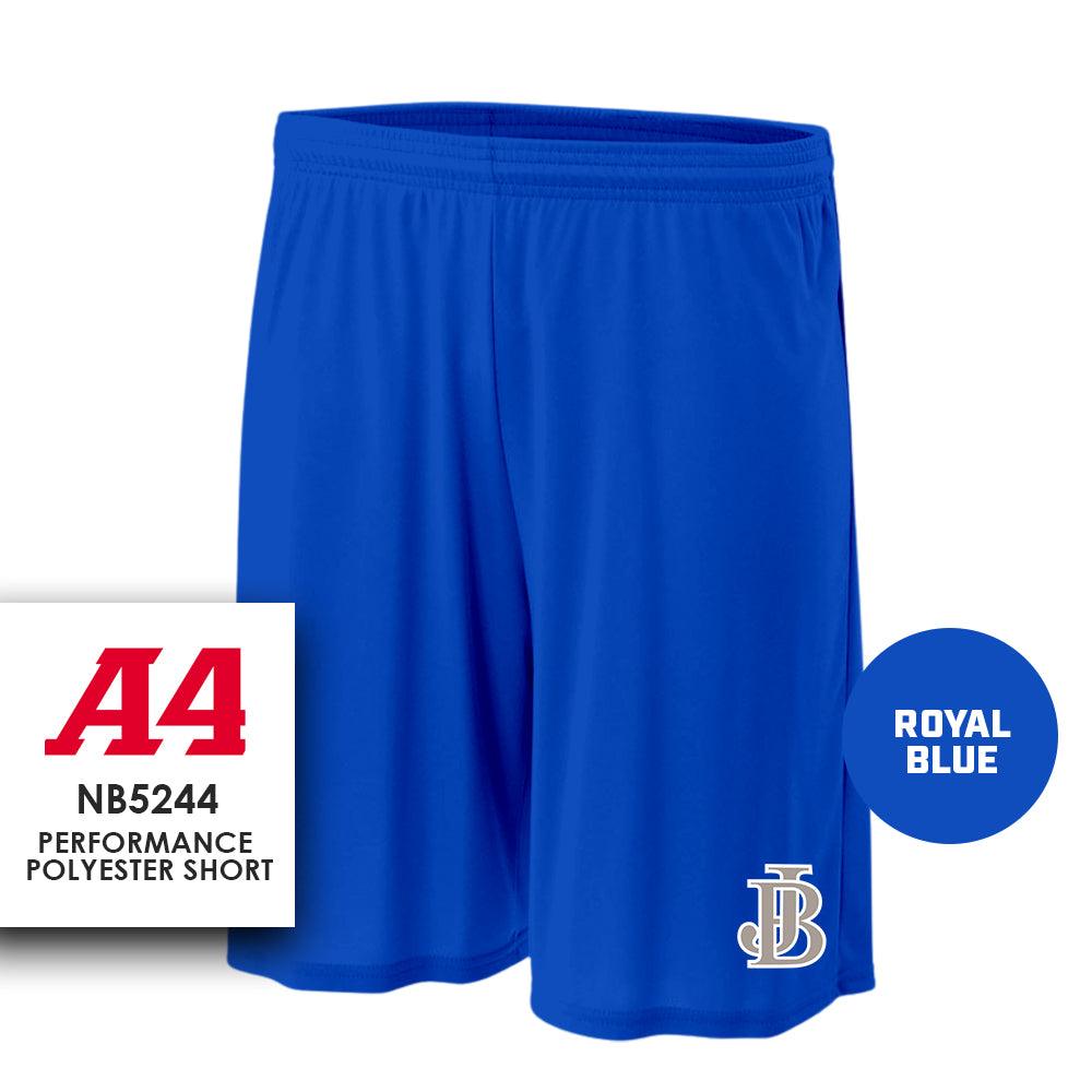 Jax Beach Baseball - JB VERSION - Performance Shorts - 83Swag