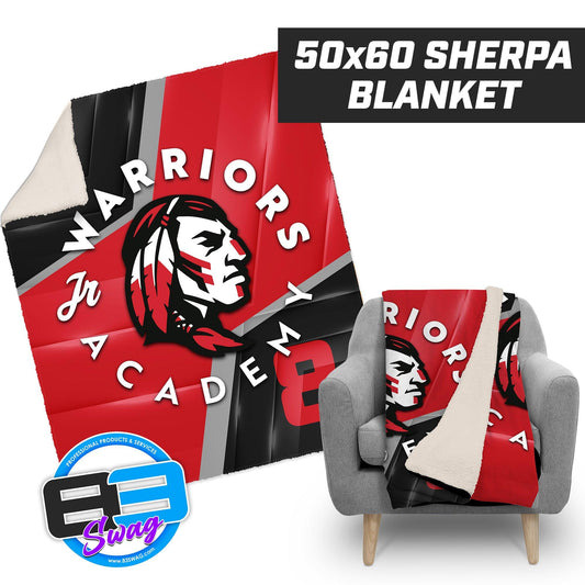 Jr Warriors - 50”x60” Plush Sherpa Blanket - 83Swag