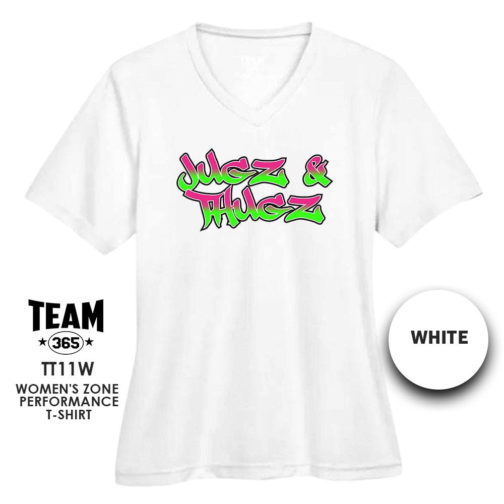 Jugz N Thugz CoEd Softball 2024 EDITION - Cool & Dry Performance Women's Shirt - MULTIPLE COLORS AVAILABLE - 83Swag