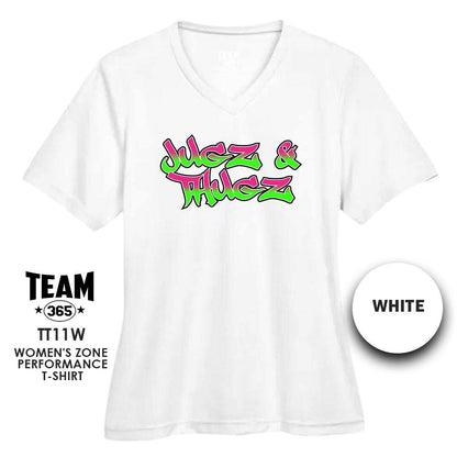 Jugz N Thugz CoEd Softball 2024 EDITION - Cool & Dry Performance Women's Shirt - MULTIPLE COLORS AVAILABLE - 83Swag