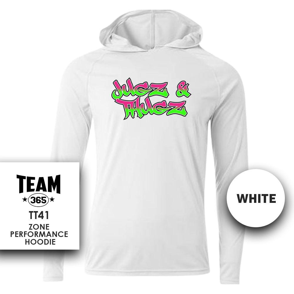 Jugz N Thugz CoEd Softball 2024 EDITION - Lightweight Performance Hoodie - MULTIPLE COLORS - 83Swag