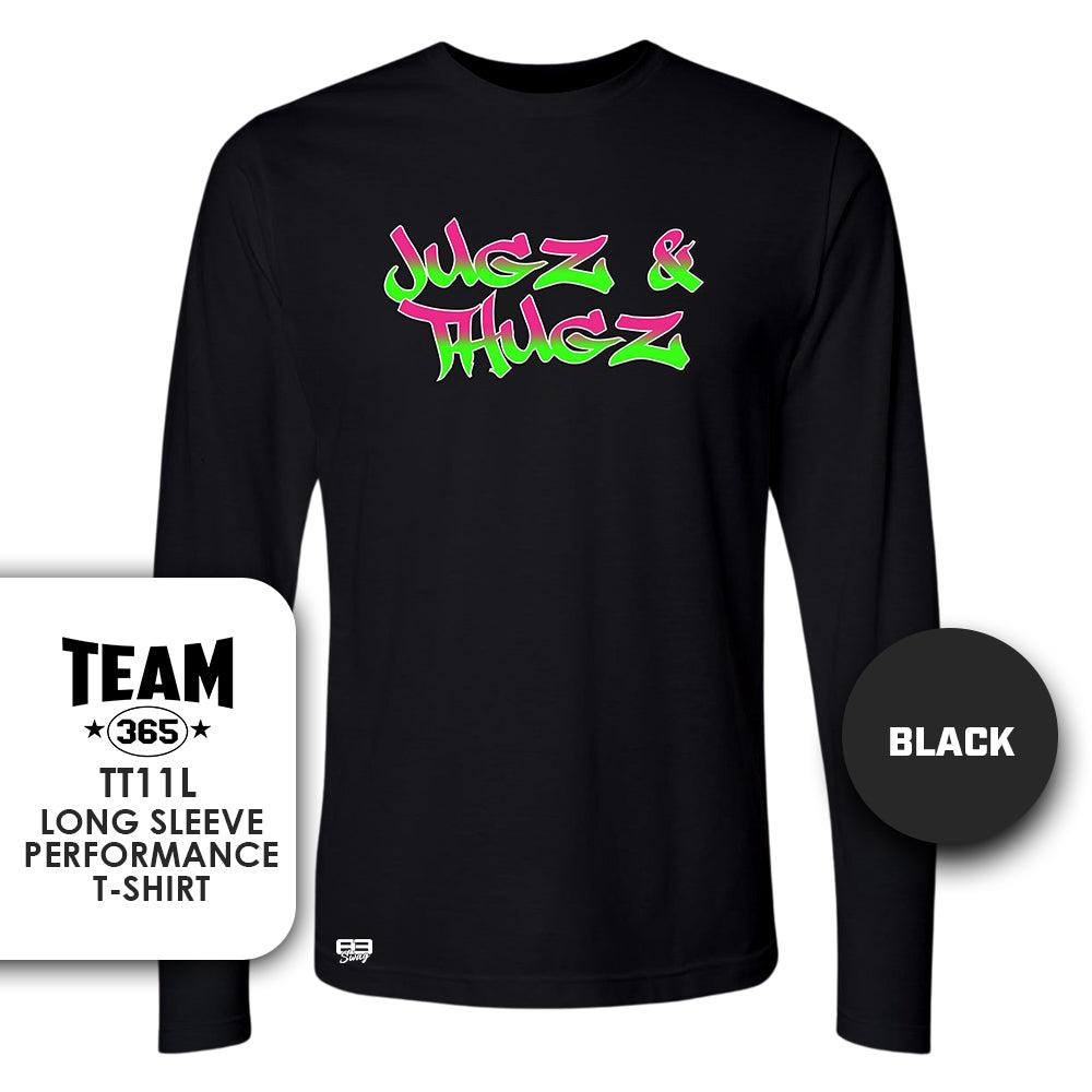 Jugz N Thugz CoEd Softball 2024 EDITION - Lightweight Performance Long Sleeve - MULTIPLE COLORS - 83Swag