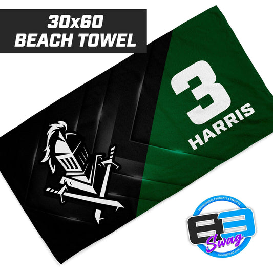 Knights - 30"x60" Beach Towel - 83Swag