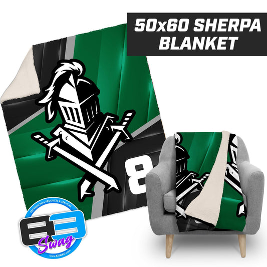 Knights - 50”x60” Plush Sherpa Blanket - 83Swag