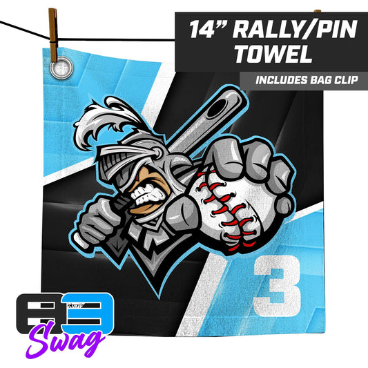 KNIGHTS BASEBALL V1 2024 Edition - 14"x14" Rally Towel - 83Swag