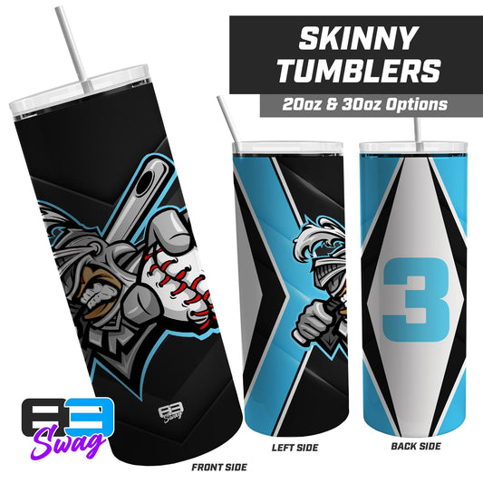 KNIGHTS BASEBALL V1 2024 Edition - 20oz & 30oz Skinny Tumbler - 83Swag