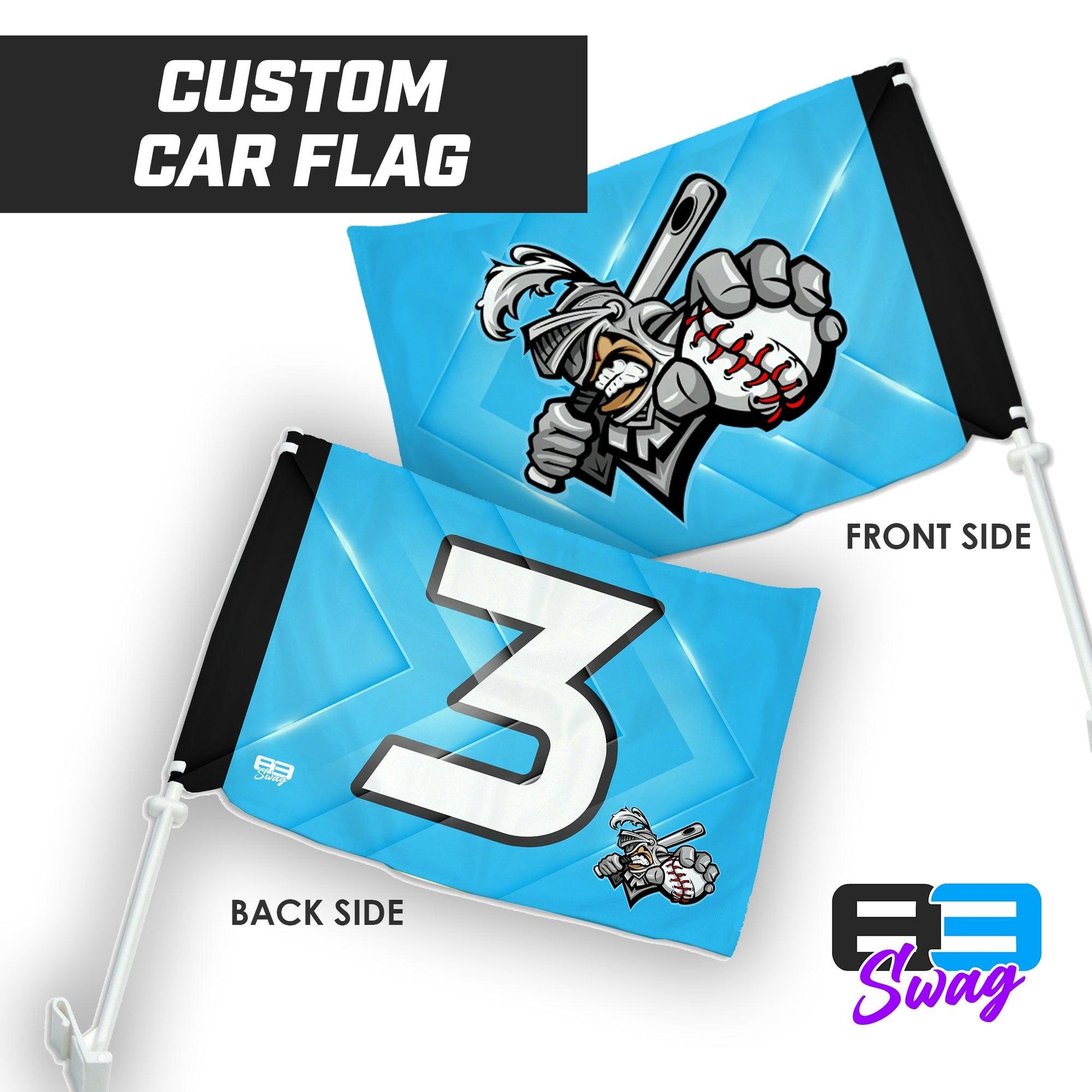 KNIGHTS BASEBALL V1 2024 Edition - Car Flag - 83Swag