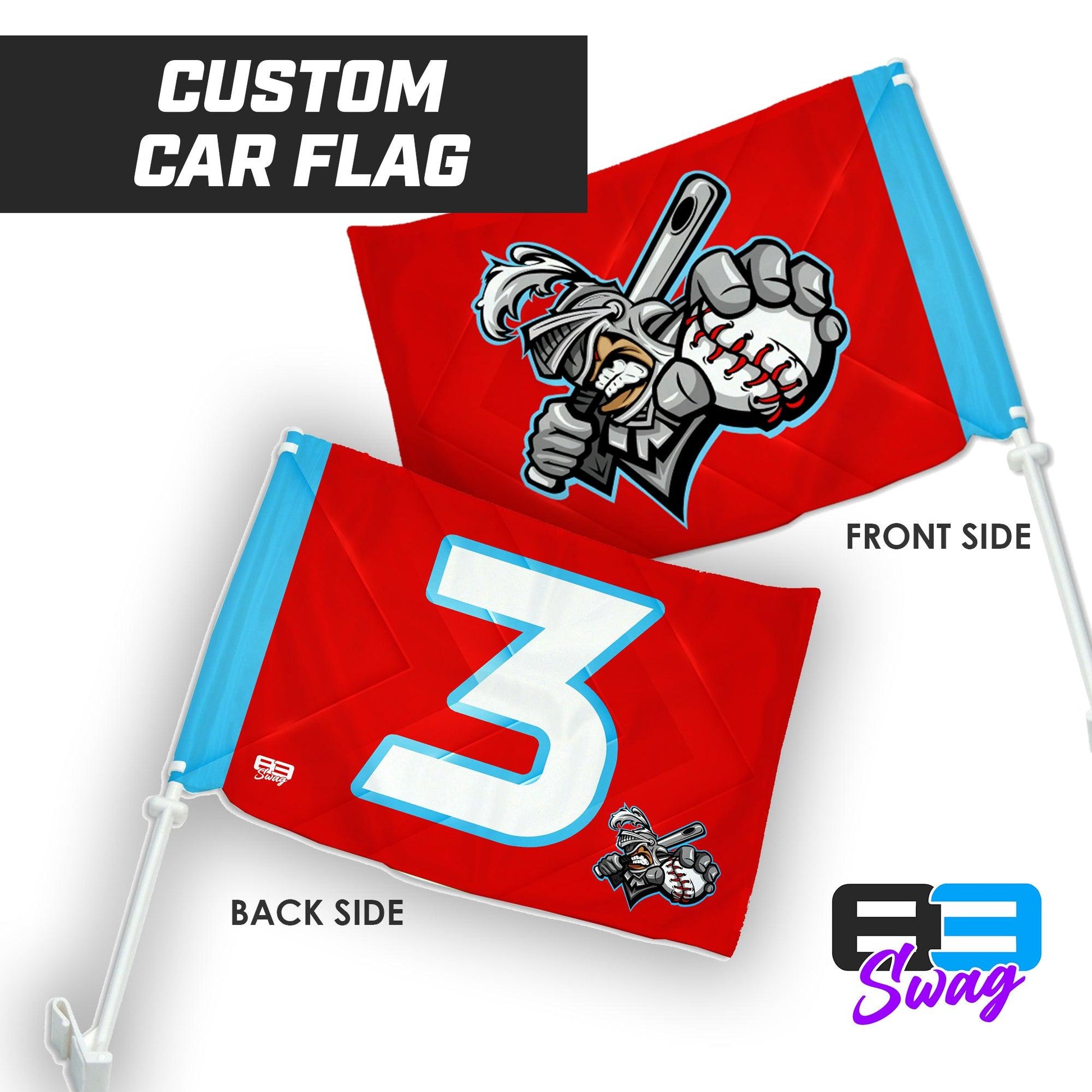 KNIGHTS BASEBALL V2 2024 Edition - Car Flag - 83Swag