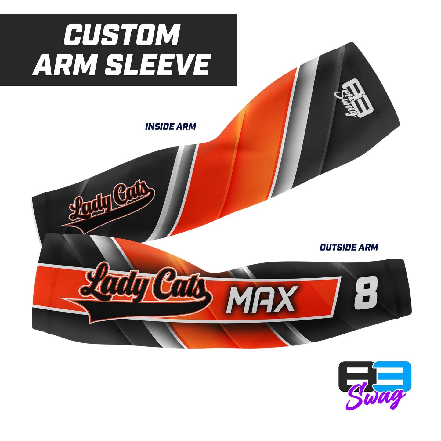 Lady Cats Softball 2024 Edition - Arm Sleeve - 83Swag