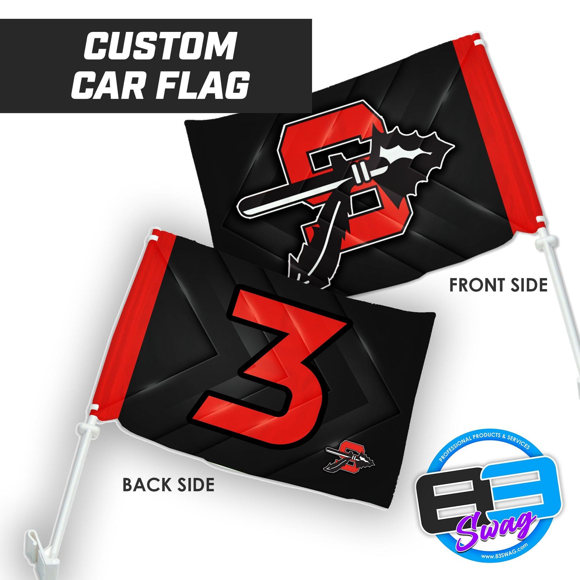 Lady Marksmen - Car Flag - 83Swag