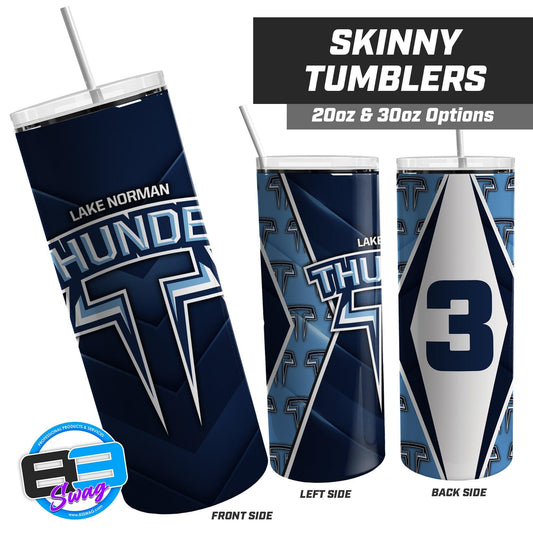 Lake Norman Thunder - 20oz & 30oz Skinny Tumbler - 83Swag