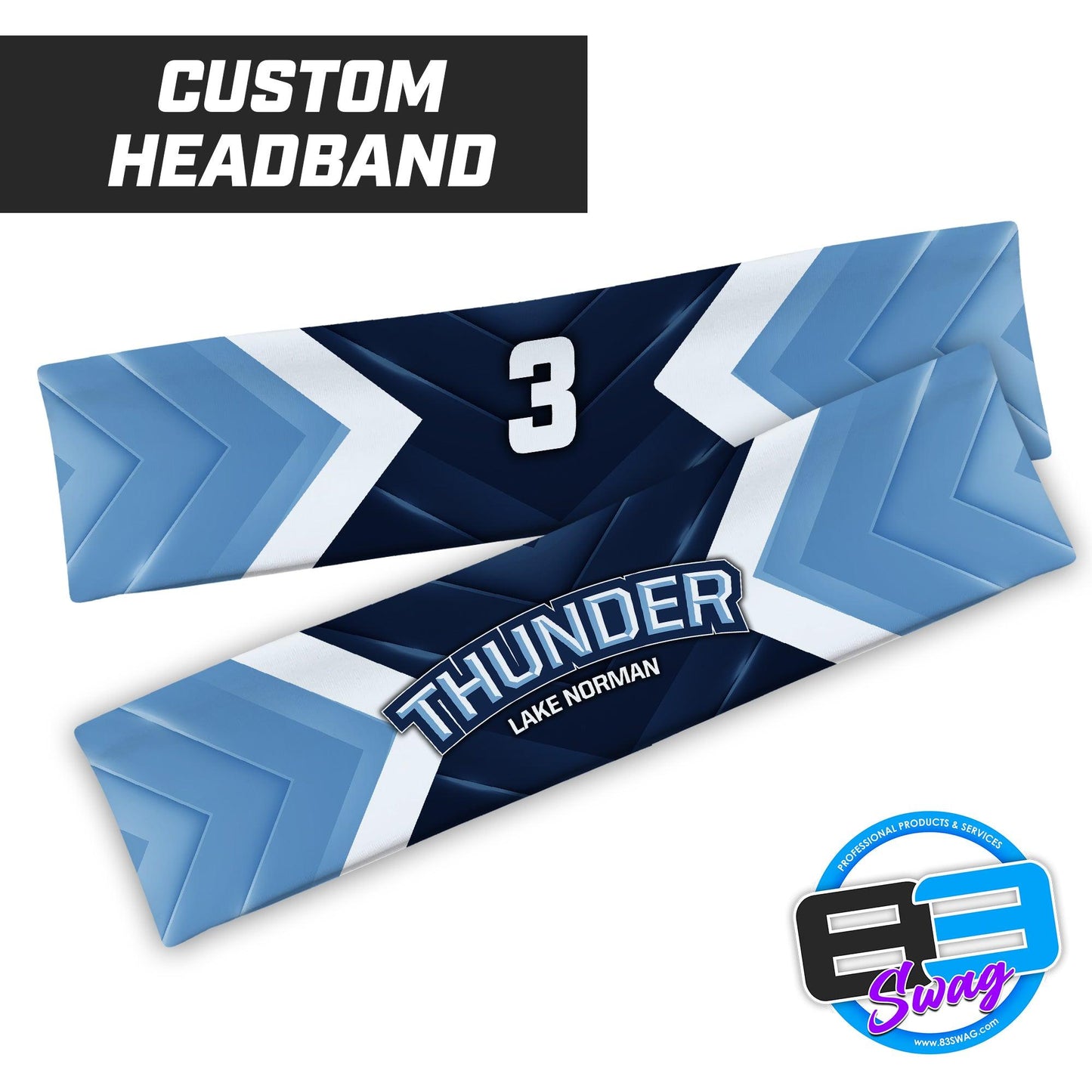 Lake Norman Thunder - Headband - 83Swag