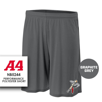 Land O Lakes Tomahawks - Performance Shorts - 83Swag